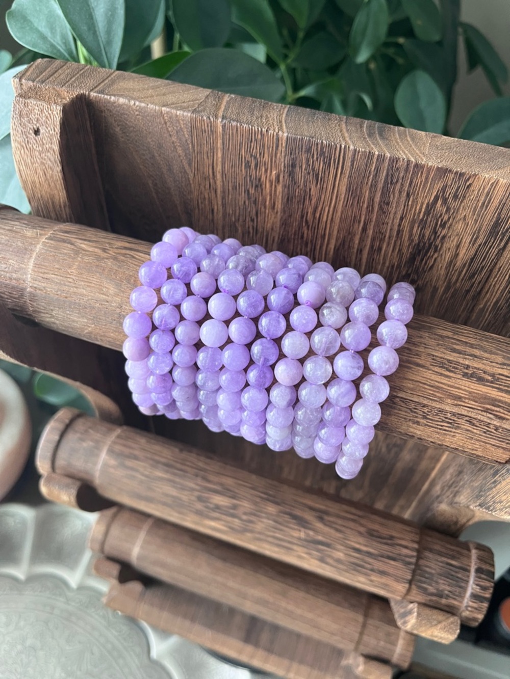 Lavender Jade Bracelet